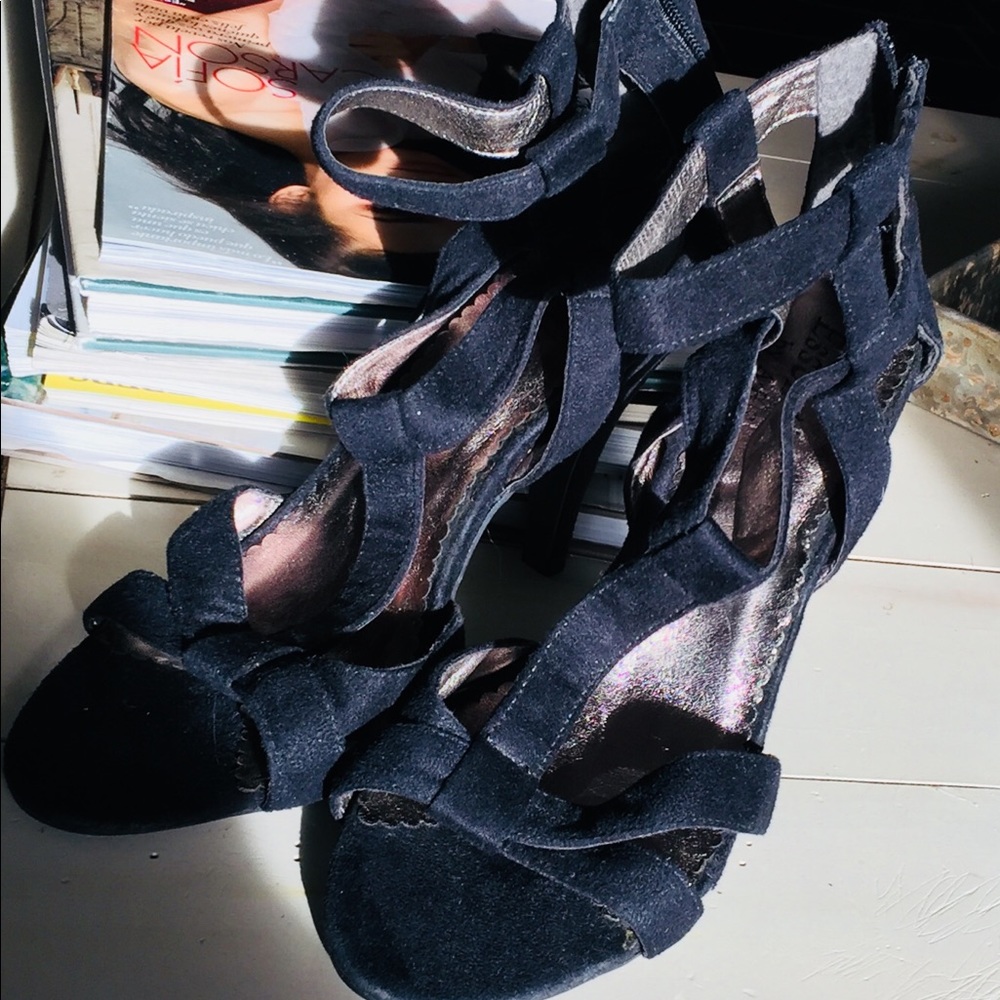 Essentials by A.B.S. Black Heels Size10